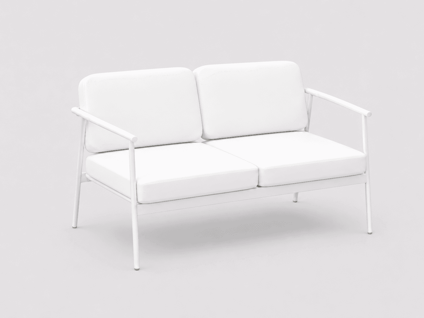 Poltrona de diseño para living exteriores e interiores contemporáneos.